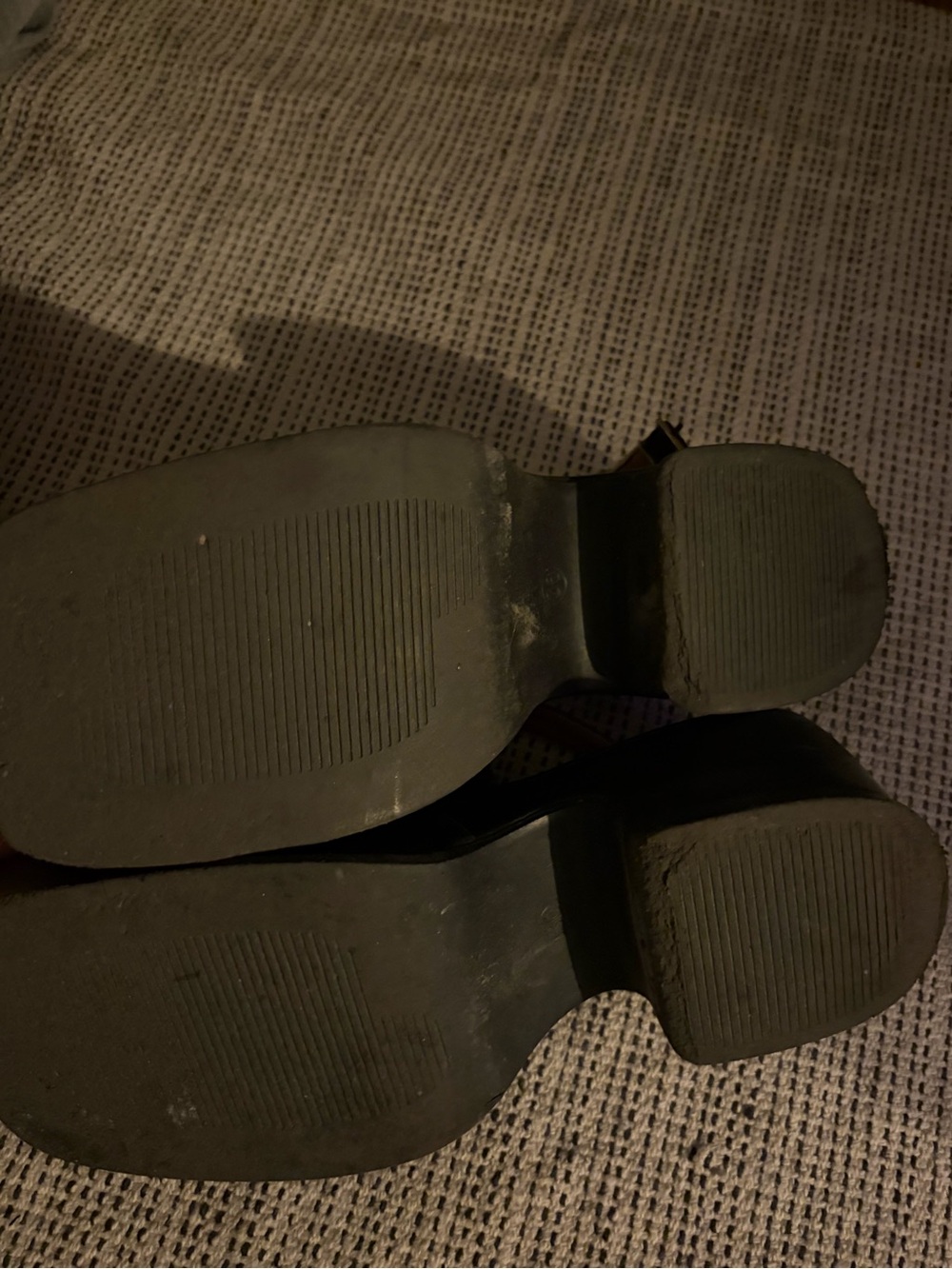 Dr. Martens lookalike Brown Strappy Platform Sandals - Picture 3 of 3